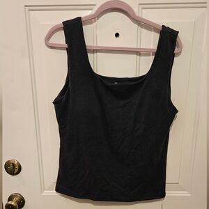 OGL Move Black Fitted Tank Top